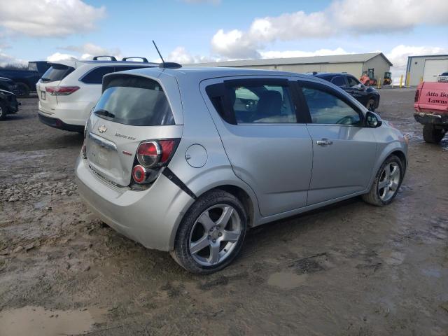 1G1JE6SB1F4124358 - 2015 CHEVROLET SONIC LTZ SILVER photo 3