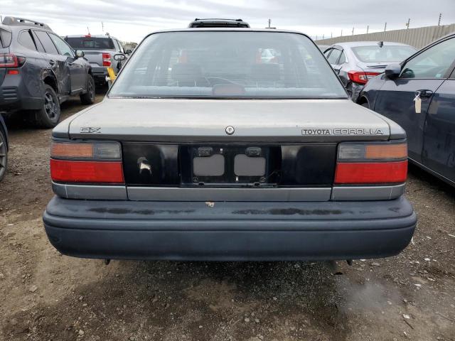 JT2AE92E1K0117407 - 1989 TOYOTA COROLLA DLX SILVER photo 6