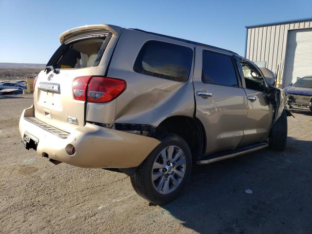 5TDJY5G16CS069589 - 2012 TOYOTA SEQUOIA LIMITED GOLD photo 3