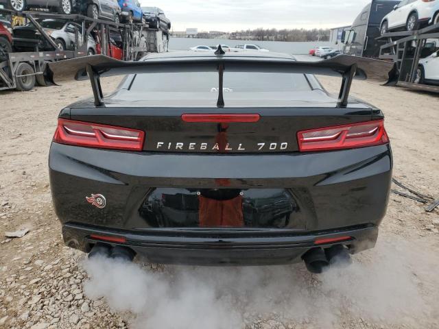 1G1FE1R77J0150442 - 2018 CHEVROLET CAMARO SS BLACK photo 6