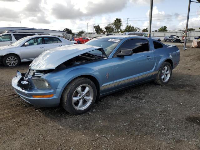 1ZVHT80N985147241 - 2008 FORD MUSTANG BLUE photo 1