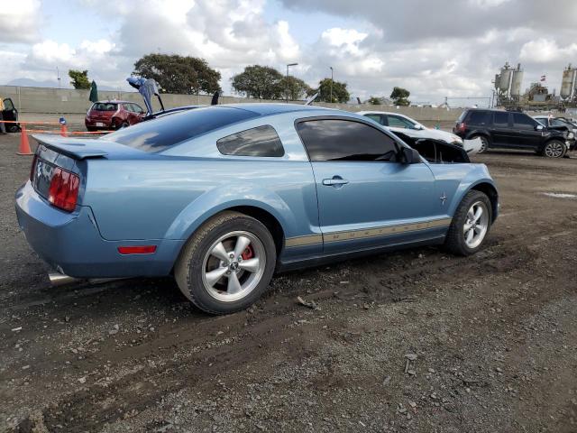 1ZVHT80N985147241 - 2008 FORD MUSTANG BLUE photo 3