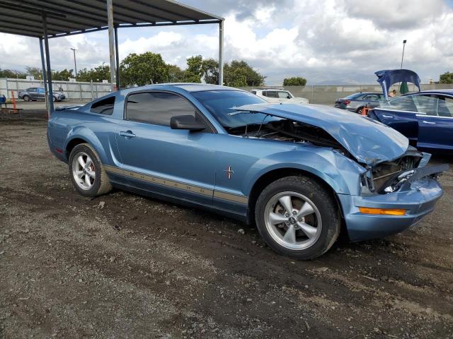 1ZVHT80N985147241 - 2008 FORD MUSTANG BLUE photo 4