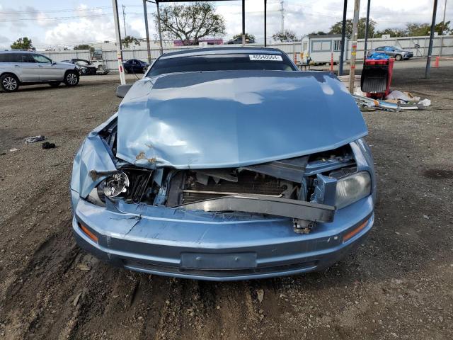1ZVHT80N985147241 - 2008 FORD MUSTANG BLUE photo 5
