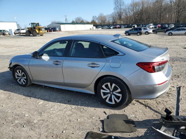 2HGFE2F28RH530730 - 2024 HONDA CIVIC LX SILVER photo 2