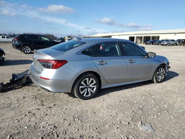 2HGFE2F28RH530730 - 2024 HONDA CIVIC LX SILVER photo 3