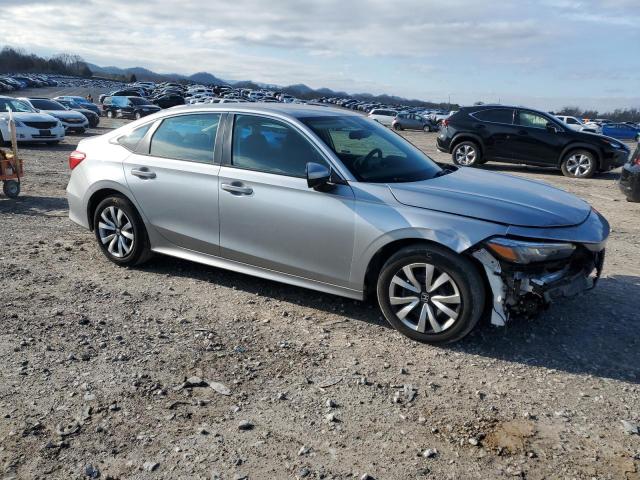 2HGFE2F28RH530730 - 2024 HONDA CIVIC LX SILVER photo 4