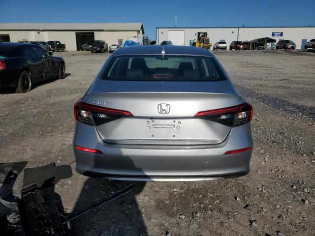 2HGFE2F28RH530730 - 2024 HONDA CIVIC LX SILVER photo 6