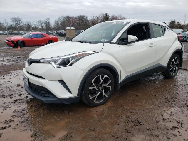 JTNKHMBX3J1007423 - 2018 TOYOTA C-HR XLE WHITE photo 1