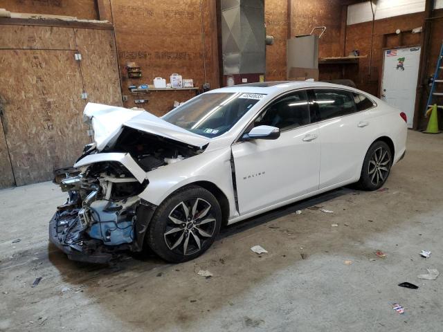 1G1ZE5ST0GF318679 - 2016 CHEVROLET MALIBU LT WHITE photo 1