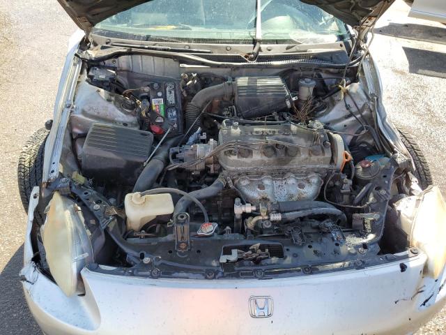 JHMEH6249VS002308 - 1997 HONDA CIVIC DEL SOL S SILVER photo 11