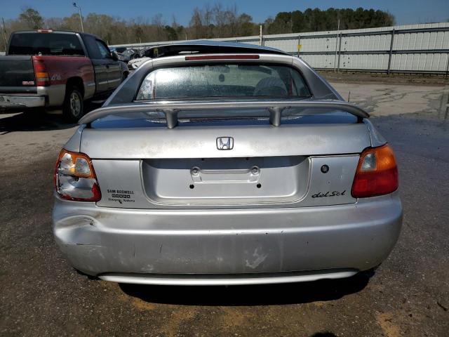 JHMEH6249VS002308 - 1997 HONDA CIVIC DEL SOL S SILVER photo 6