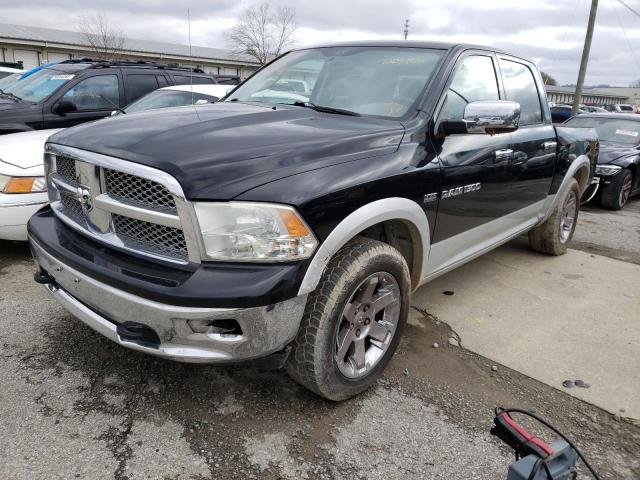 1C6RD7NT4CS206493 - 2012 DODGE RAM 1500 LARAMIE BLACK photo 1