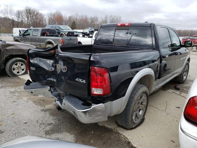 1C6RD7NT4CS206493 - 2012 DODGE RAM 1500 LARAMIE BLACK photo 3