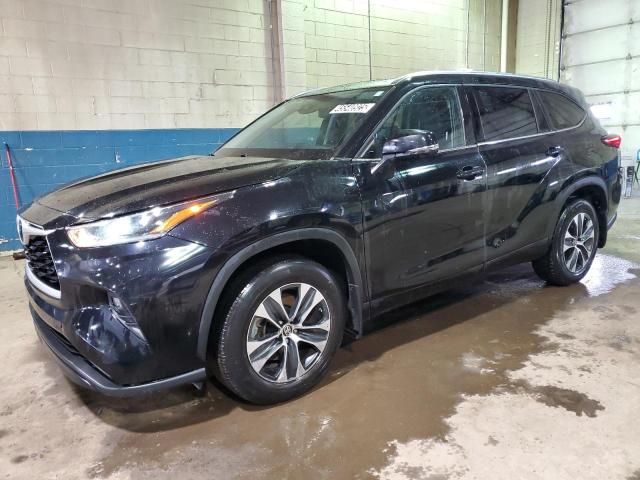 5TDGZRBH3MS109969 - 2021 TOYOTA HIGHLANDER XLE 黑色 照片 1