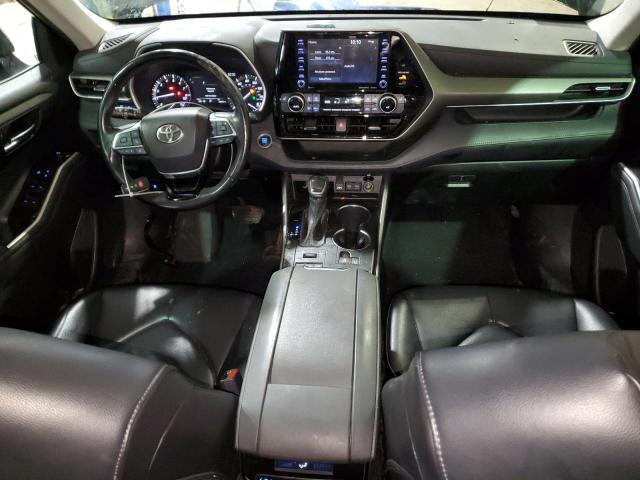 5TDGZRBH3MS109969 - 2021 TOYOTA HIGHLANDER XLE 黑色 照片 8