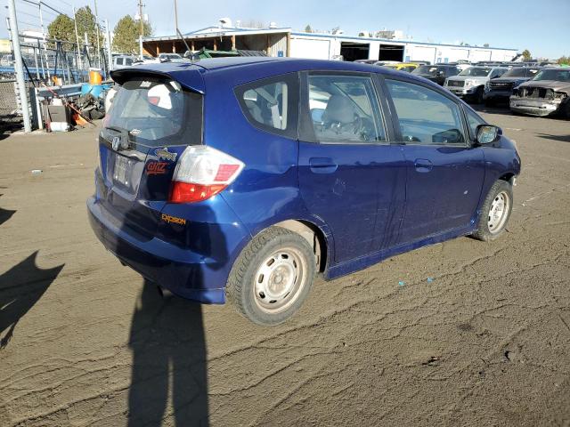 JHMGE8G5XDC030514 - 2013 HONDA FIT SPORT BLUE photo 3