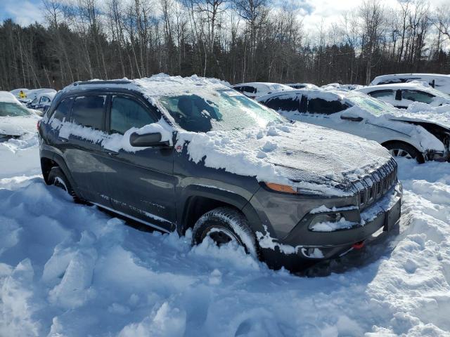 1C4PJMBS2GW216151 - 2016 JEEP CHEROKEE TRAILHAWK GRAY photo 4