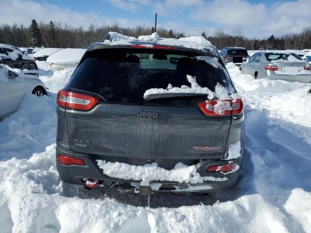 1C4PJMBS2GW216151 - 2016 JEEP CHEROKEE TRAILHAWK GRAY photo 6