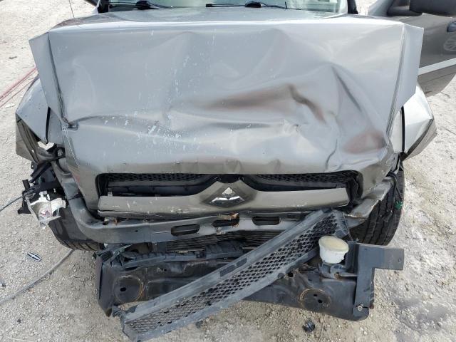 1Z7HC28K97S234099 - 2007 MITSUBISHI RAIDER LS GRAY photo 11