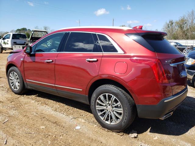 1GYKNARS7KZ207157 - 2019 CADILLAC XT5 BURGUNDY photo 2