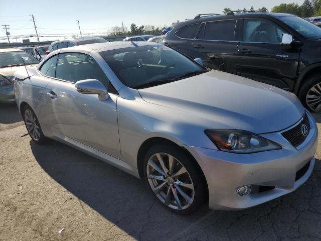 JTHFF2C29D2528209 - 2013 LEXUS IS 250 SILVER photo 4