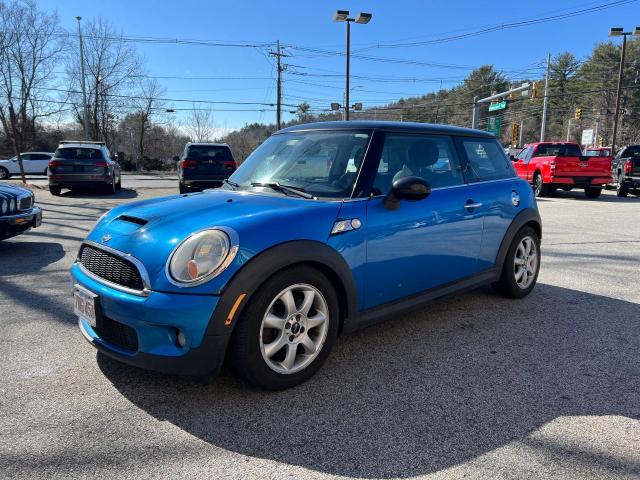 WMWMF7C51ATX42727 - 2010 MINI COOPER S BLUE photo 2