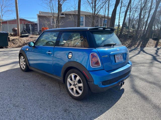 WMWMF7C51ATX42727 - 2010 MINI COOPER S BLUE photo 3