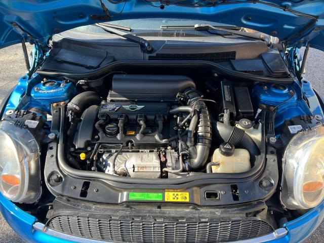 WMWMF7C51ATX42727 - 2010 MINI COOPER S BLUE photo 7