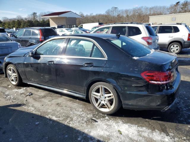 WDDHF8JB4EA826972 - 2014 MERCEDES-BENZ E 350 4MATIC BLACK photo 2