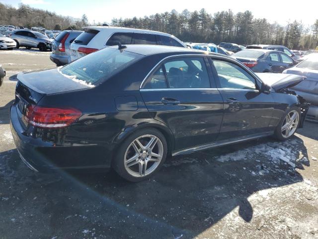 WDDHF8JB4EA826972 - 2014 MERCEDES-BENZ E 350 4MATIC BLACK photo 3