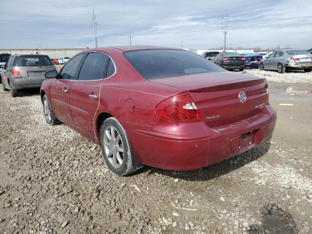 2G4WE537851188792 - 2005 BUICK LACROSSE CXS MAROON photo 2