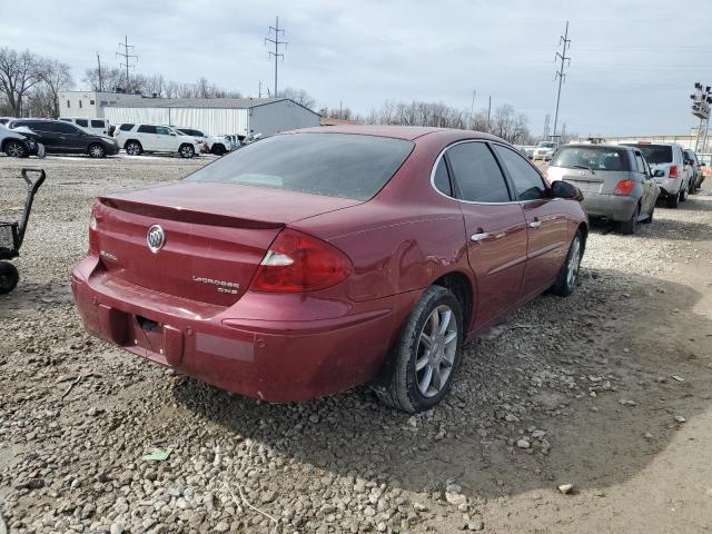 2G4WE537851188792 - 2005 BUICK LACROSSE CXS MAROON photo 3