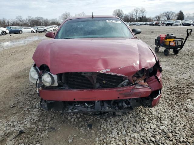 2G4WE537851188792 - 2005 BUICK LACROSSE CXS MAROON photo 5