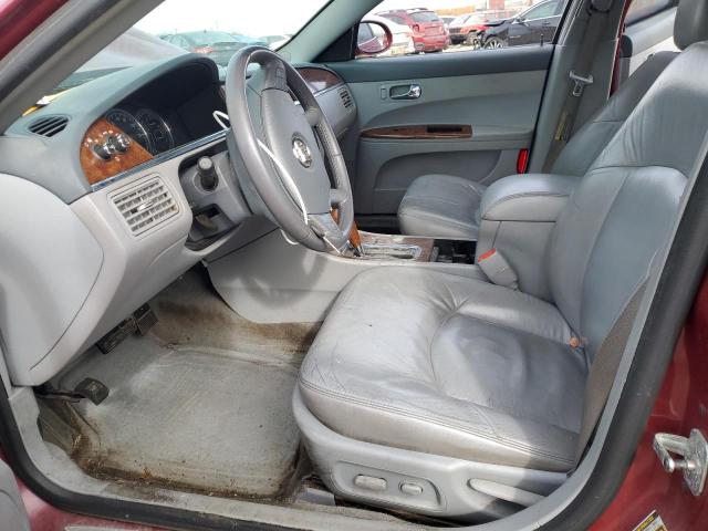 2G4WE537851188792 - 2005 BUICK LACROSSE CXS MAROON photo 7