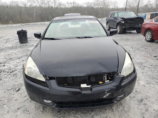 1HGCM66555A001395 - 2005 HONDA ACCORD EX BLACK photo 5