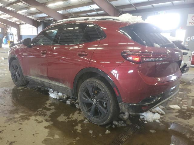 LRBFZNR40PD057495 - 2023 BUICK ENVISION ESSENCE ბურგუნდია ფოტო 2