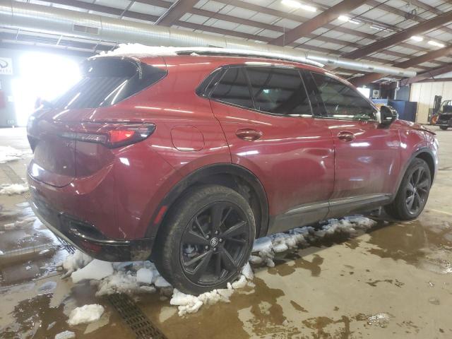 LRBFZNR40PD057495 - 2023 BUICK ENVISION ESSENCE ბურგუნდია ფოტო 3