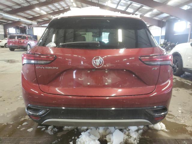 LRBFZNR40PD057495 - 2023 BUICK ENVISION ESSENCE ბურგუნდია ფოტო 6
