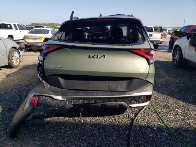 5XYK6CAF9PG087994 - 2023 KIA SPORTAGE X LINE GREEN photo 6