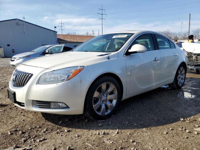 2G4GS5EV9D9248734 - 2013 BUICK REGAL PREMIUM WHITE photo 1