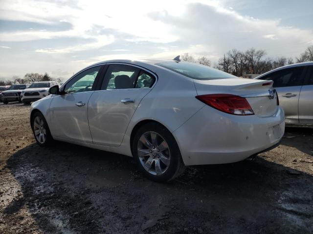 2G4GS5EV9D9248734 - 2013 BUICK REGAL PREMIUM WHITE photo 2