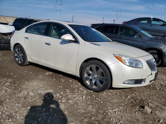 2G4GS5EV9D9248734 - 2013 BUICK REGAL PREMIUM WHITE photo 4