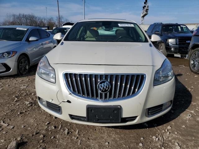 2G4GS5EV9D9248734 - 2013 BUICK REGAL PREMIUM WHITE photo 5