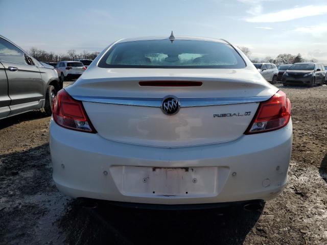 2G4GS5EV9D9248734 - 2013 BUICK REGAL PREMIUM WHITE photo 6