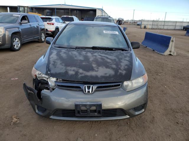 2HGFG11607H514307 - 2007 HONDA CIVIC LX GRAY photo 5