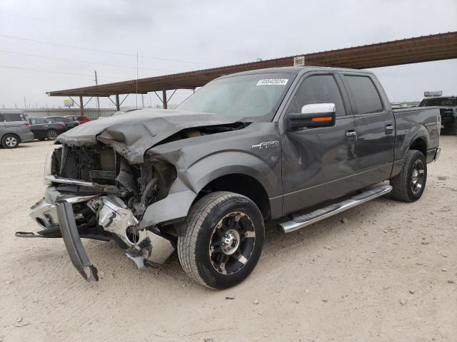 1FTFW1CF2BKD75281 - 2011 FORD F150 SUPERCREW GRAY photo 1