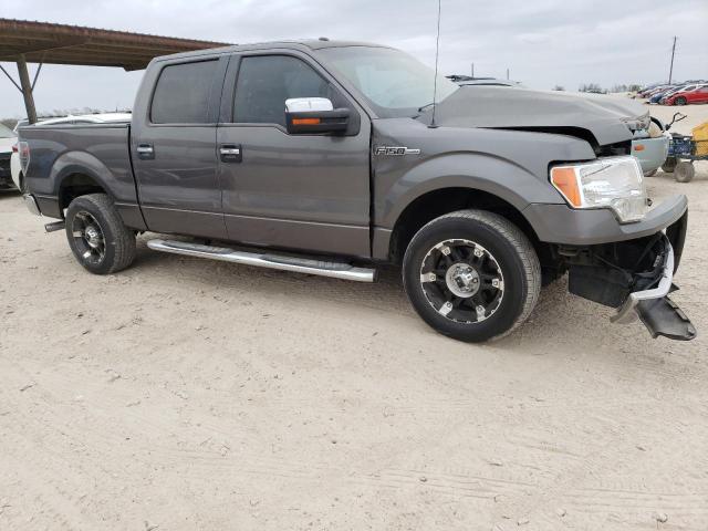 1FTFW1CF2BKD75281 - 2011 FORD F150 SUPERCREW GRAY photo 4