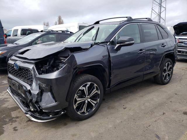 JTMEB3FV7ND109995 - 2022 TOYOTA RAV4 PRIME XSE GRAY photo 1