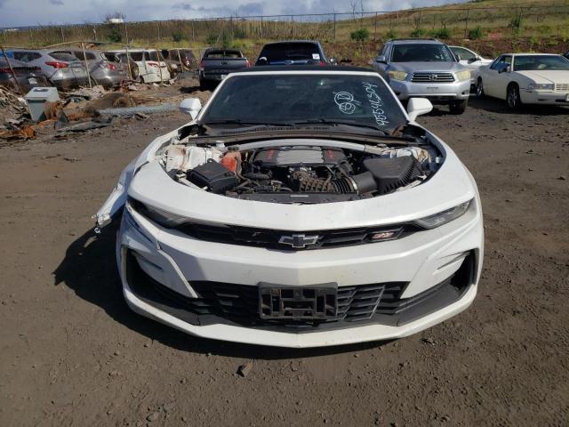 1G1FH3D79L0116872 - 2020 CHEVROLET CAMARO SS WHITE photo 5